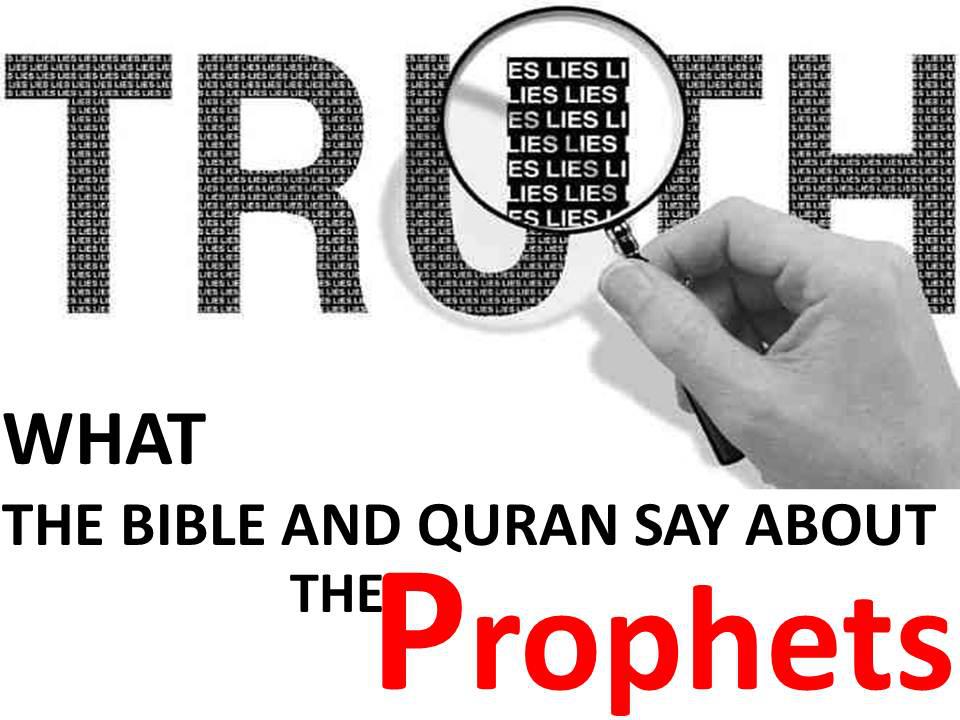 whatbibleandquransaysaboutprophets The Muslim Times